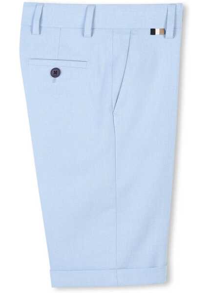 Pantaloni scurti Hugo Boss Formal Shorts BLUE Baieti (BM 17620297) 3
