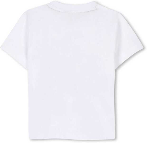 Tricouri Hugo Boss T-Shirts WHITE Baieti (BM 17620303) 2