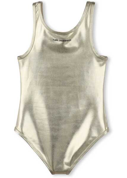 Costume de baie 2 piese Karl Lagerfeld Full Costume SILVER Fete (BM 17620315) 2