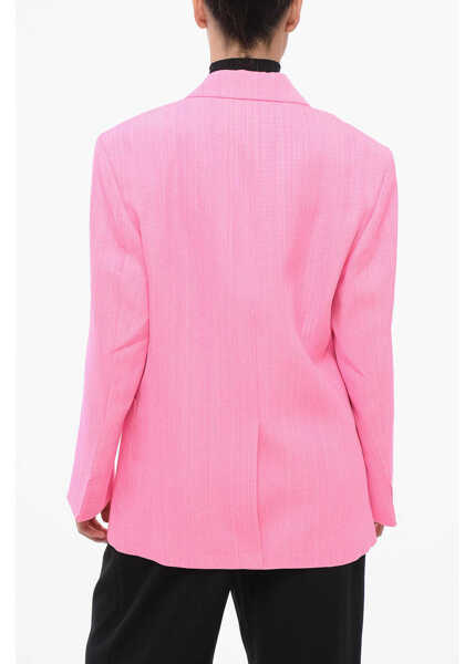 Sacouri JACQUEMUS La Raphia Over Dhomme Blazer Pink Femei (BM 17620390) 2