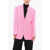 JACQUEMUS La Raphia Over D'homme Blazer Pink
