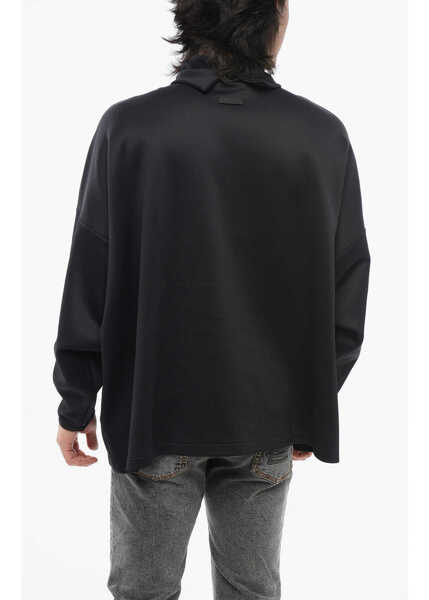 Pulovere FEAR OF GOD Turtleneck Tech Fabric Sweater Black Barbati (BM 17620453) 2