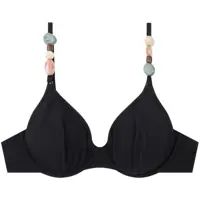 Sutiene Bikini top with appliques Femei