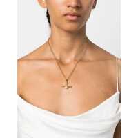 Bijuterii Vivienne Westwood Dama - Coliere Vivienne Westwood Bas Relief Mini Necklace GOLD Femei (BM 17620732) - B-mall.ro