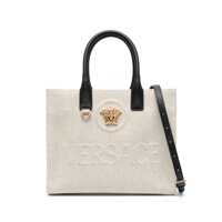 Genti de mana Versace Versace White Cotton Totes