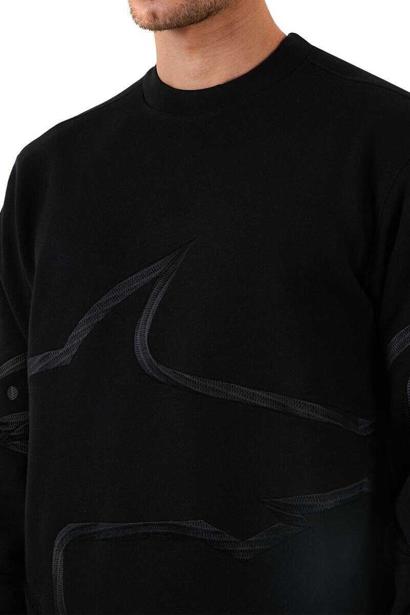 Pulovere Paul&Shark Paul & Shark Sweatshirt Black Barbati (BM 17621223) 3