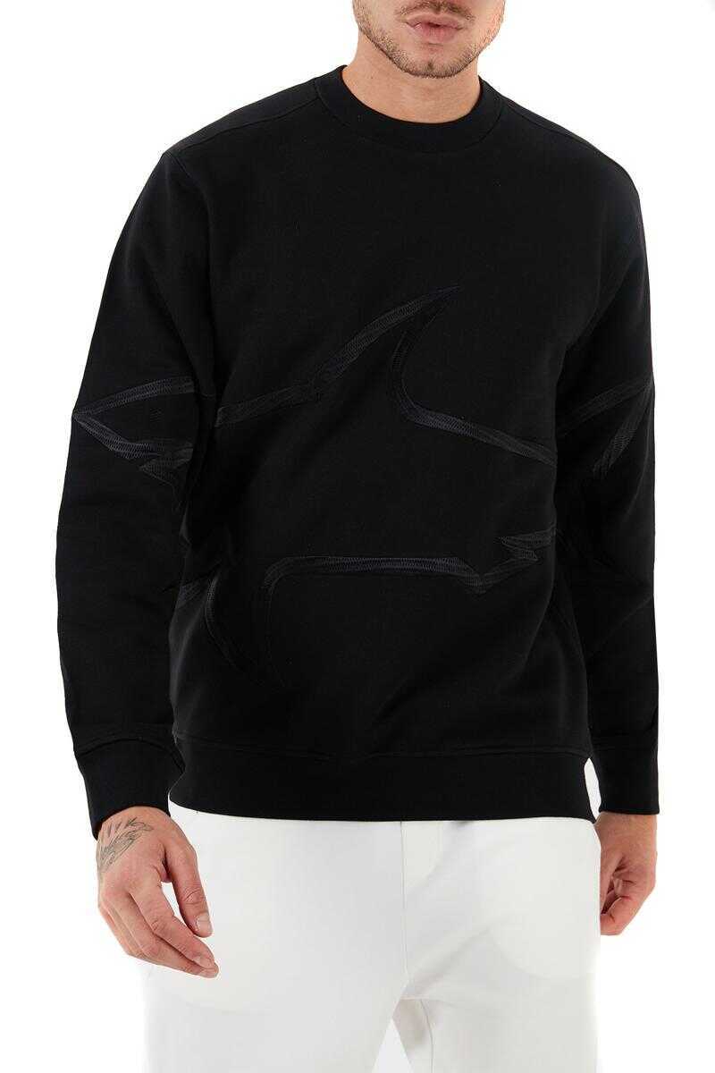 Pulovere Paul&Shark Paul & Shark Sweatshirt Black Barbati (BM 17621223) 4