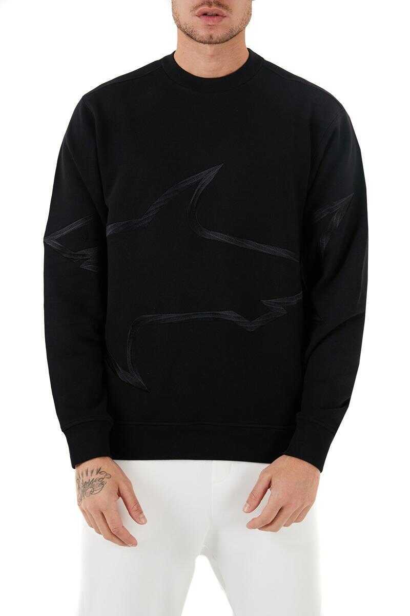 Pulovere Paul&Shark Paul & Shark Sweatshirt Black Barbati (BM 17621223) 1