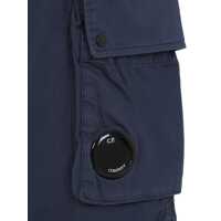 Imbracaminte C.P. Company pentru Barbati - Pantaloni C.P. Company Blue Bermuda Pants With Belt Loops And Two Maxi Patch Pockets On The Side In Cotton Man BLUE Barbati (BM 17621364) - B-mall.ro