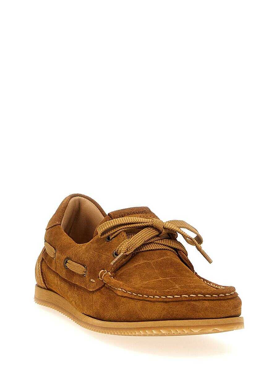 Pantofi de navigatie JACQUEMUS Jacquemus Les Batto Boat Shoe BROWN Femei (BM 17621886) 2