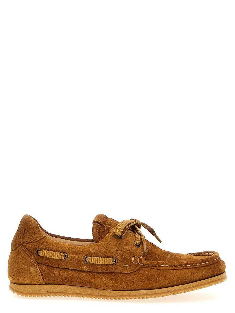 Pantofi de navigatie JACQUEMUS Jacquemus Les Batto Boat Shoe BROWN Femei (BM 17621886) 1