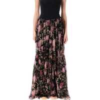 Fuste Chloé Gathered Maxi Skirt Femei