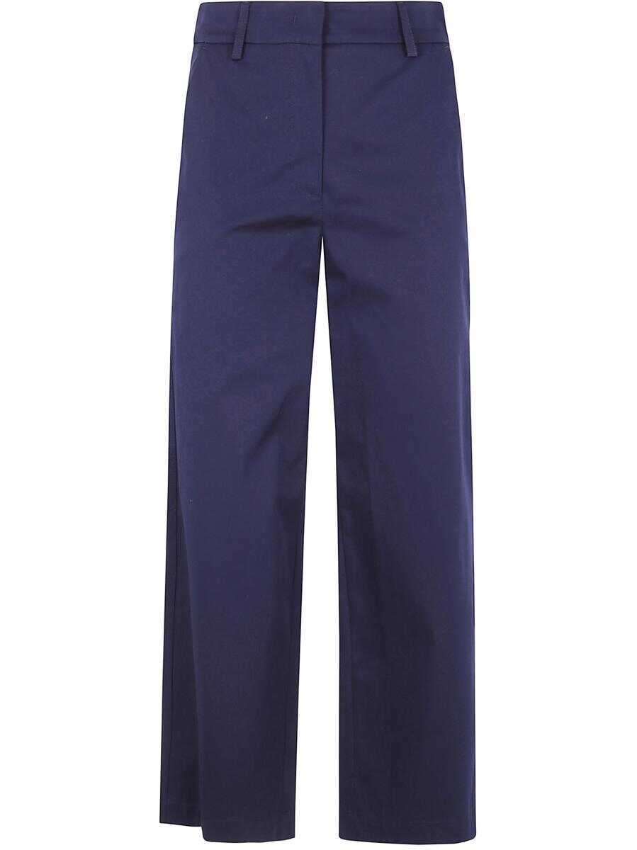 Pantaloni casual DR. HOPE Dr. Hope Wide Leg Shorts Clothing BLUE Femei (BM 17622126) 1