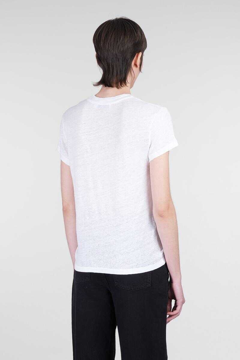 Tricouri IRO Iro Third T-Shirt WHITE Femei (BM 17622150) 3