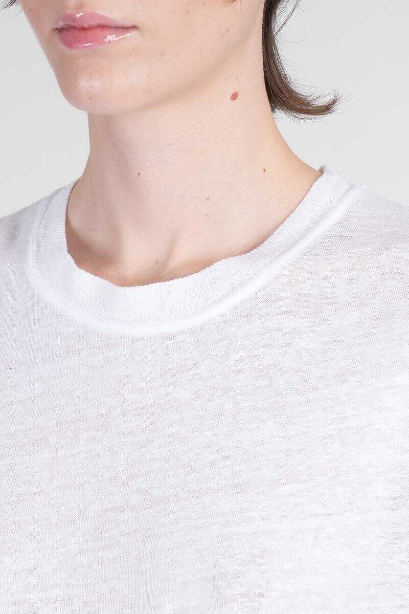 Tricouri IRO Iro Third T-Shirt WHITE Femei (BM 17622150) 5