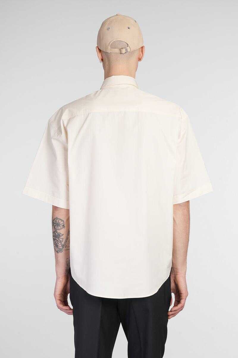 Camasi AMI Paris AMI Paris Shirt Beige Barbati (BM 17622261) 3