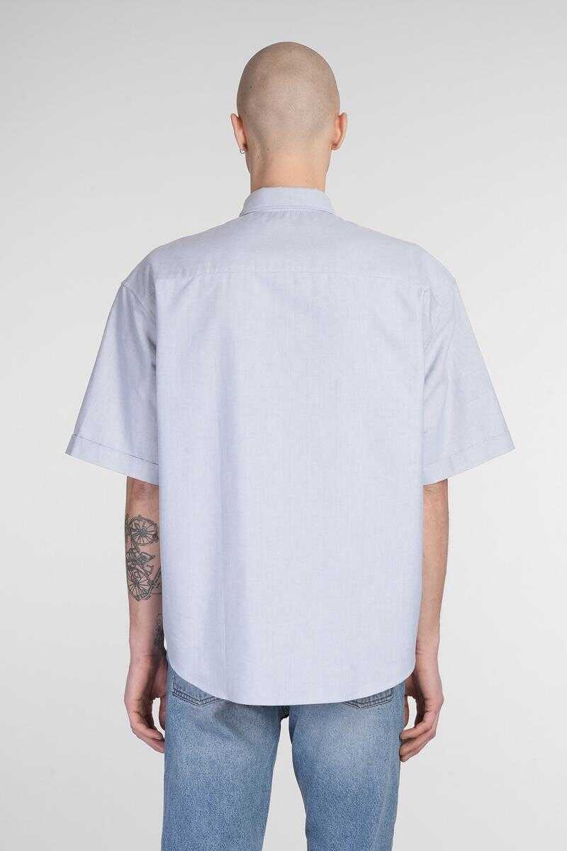 Camasi AMI Paris AMI Paris Shirt BLUE Barbati (BM 17622267) 3