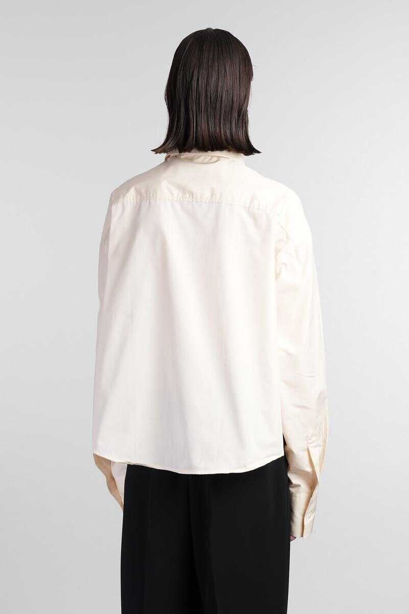 Camasi AMI Paris AMI Paris Shirt Beige Femei (BM 17622309) 3