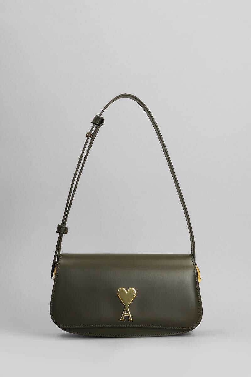 Genti de umar AMI Paris AMI Paris Shoulder Bag GREEN Femei (BM 17622354) 1
