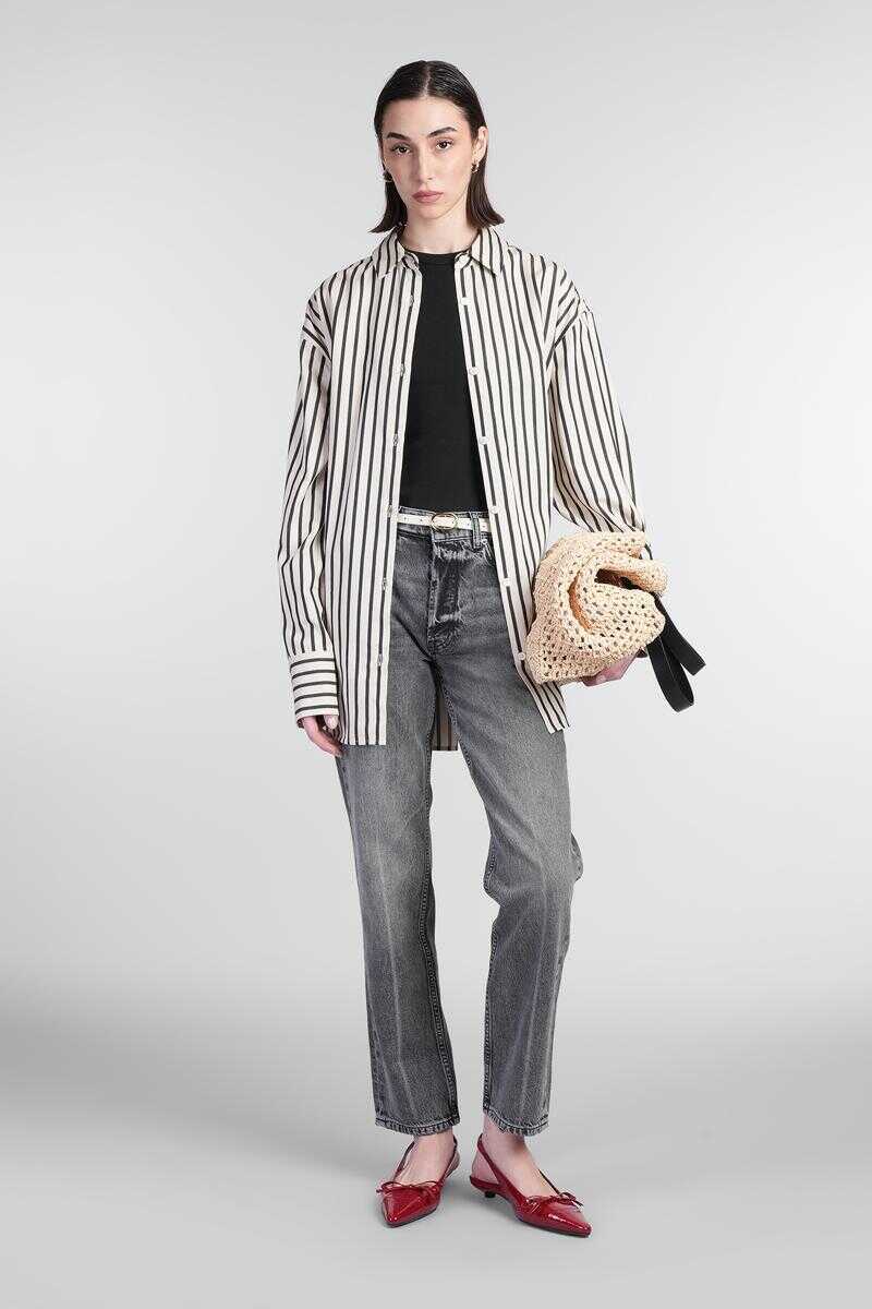 Camasi ANINE BING Anine Bing Plaza Shirt Beige Femei (BM 17622369) 2