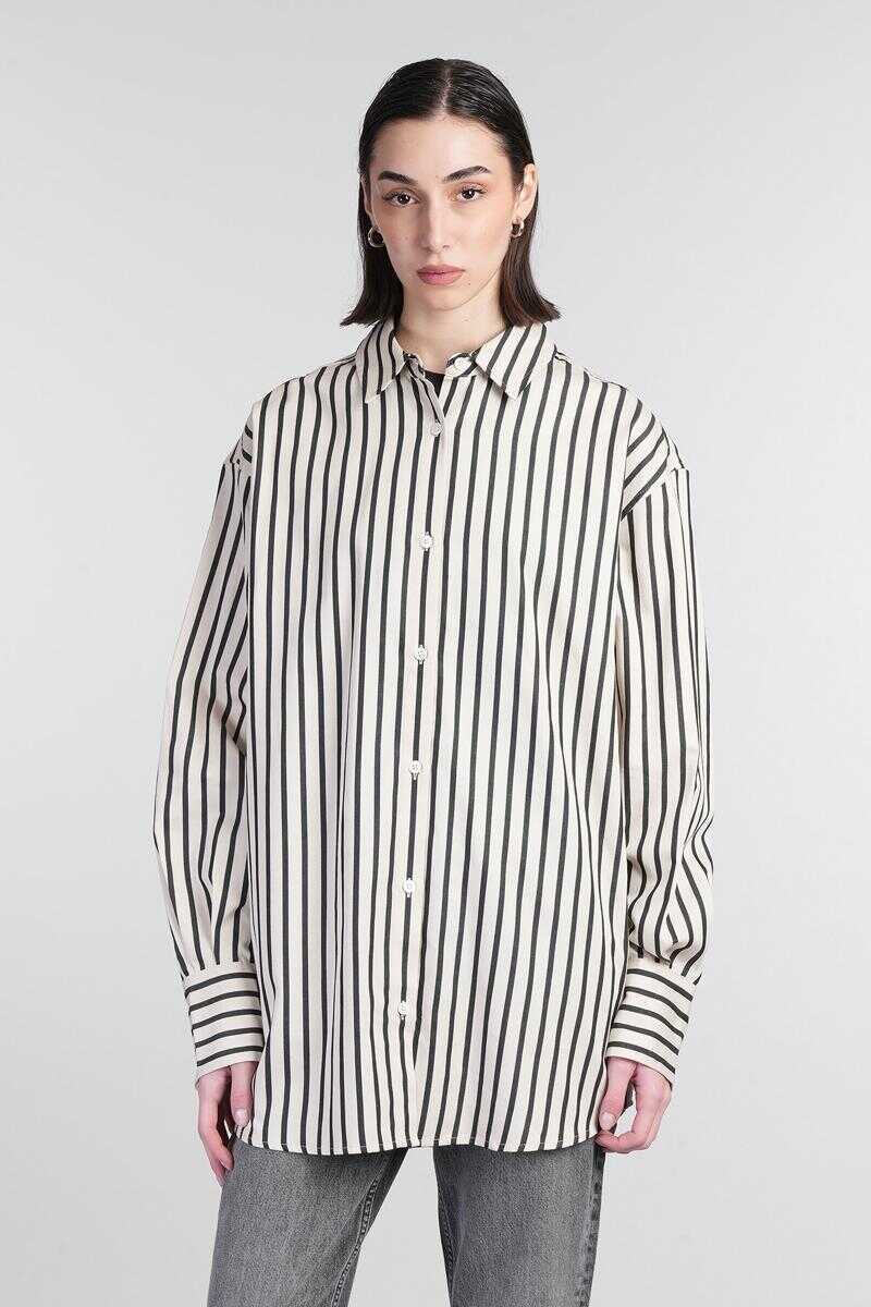 Camasi ANINE BING Anine Bing Plaza Shirt Beige Femei (BM 17622369) 1
