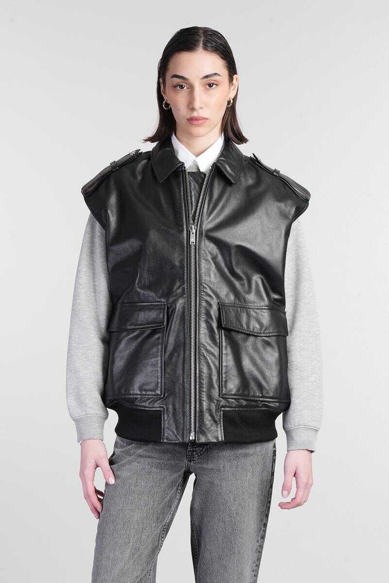Geci ANINE BING Anine Bing Sonnie Vest Black Femei (BM 17622372) 1