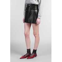 Imbracaminte Dama pagina 335 - Fuste ANINE BING Anine Bing Steel Skirt Black Femei (BM 17622375) - B-mall.ro