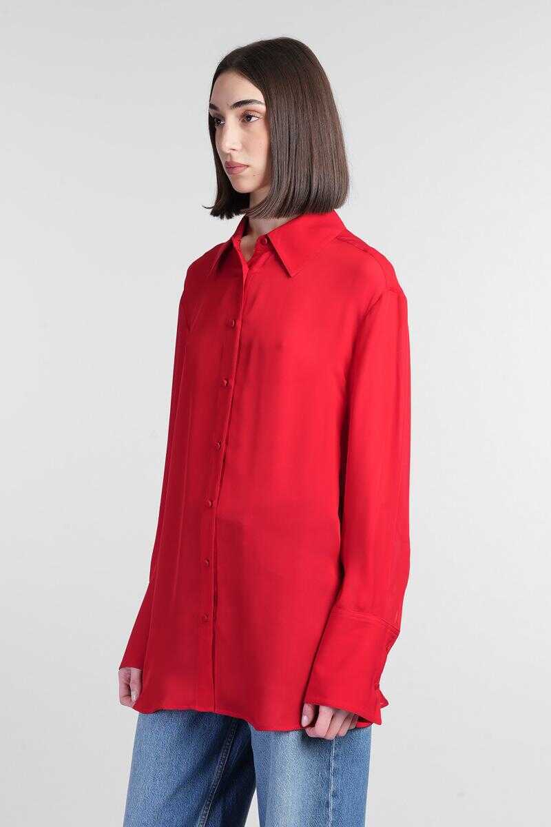 Camasi ANINE BING Anine Bing Bridget Shirt RED Femei (BM 17622399) 4