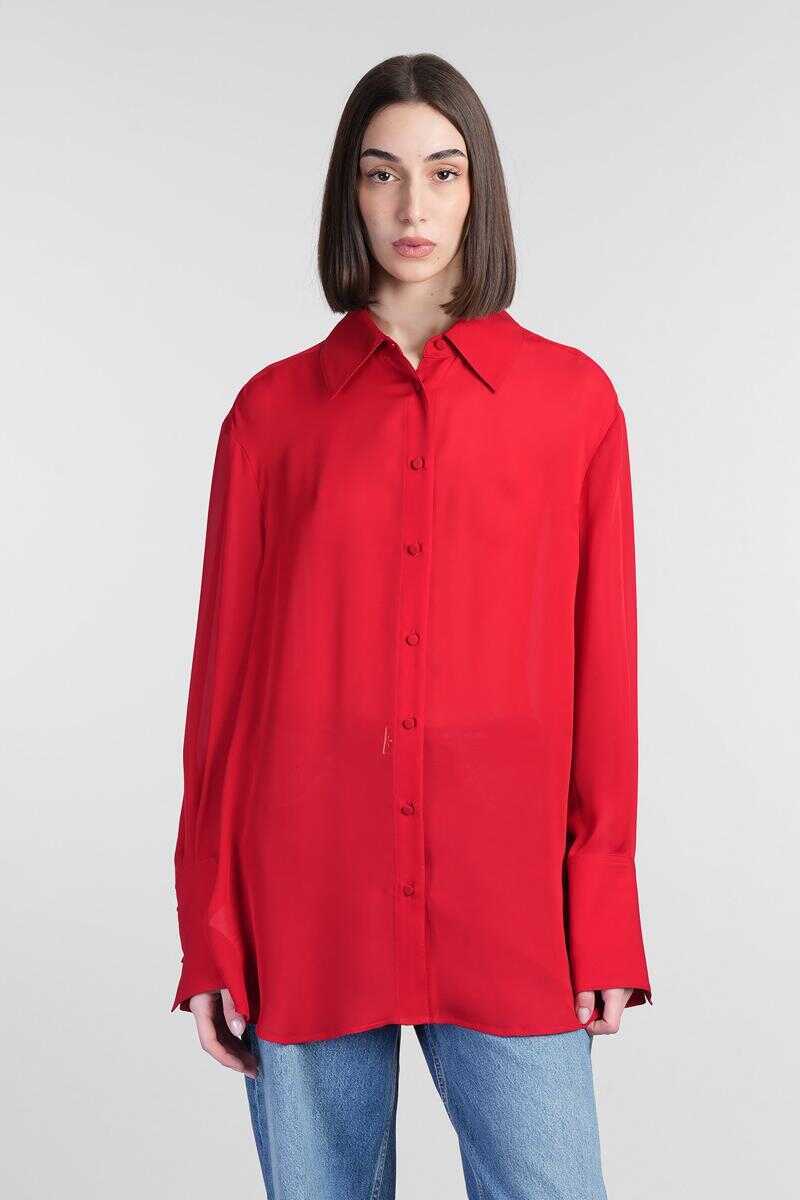 Camasi ANINE BING Anine Bing Bridget Shirt RED Femei (BM 17622399) 1