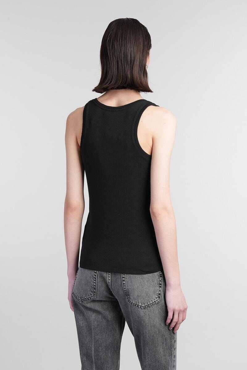 Topuri ANINE BING Anine Bing Alessia Tank Top Black Femei (BM 17622414) 3