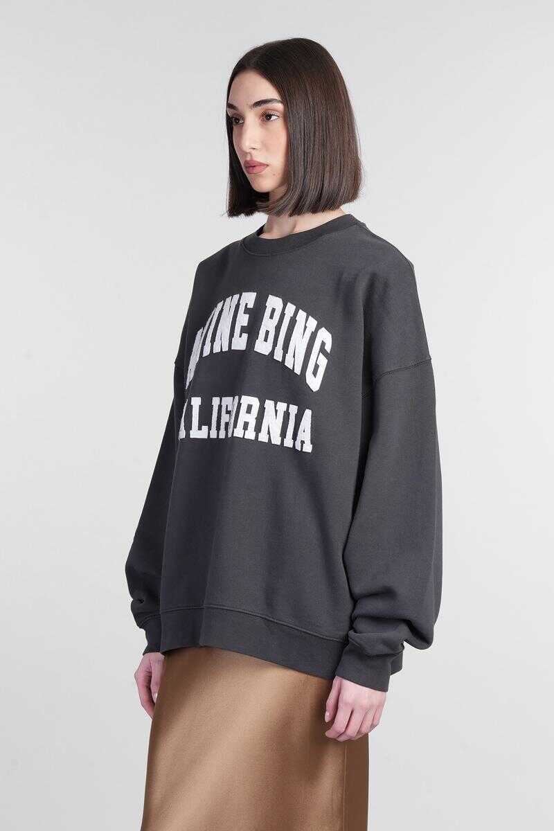 Pulovere ANINE BING Anine Bing Miles Sweatshirt Black Femei (BM 17622429) 4