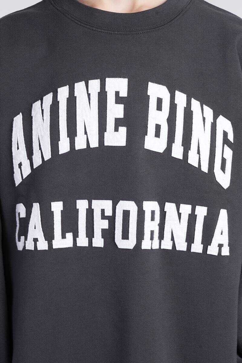 Pulovere ANINE BING Anine Bing Miles Sweatshirt Black Femei (BM 17622429) 5