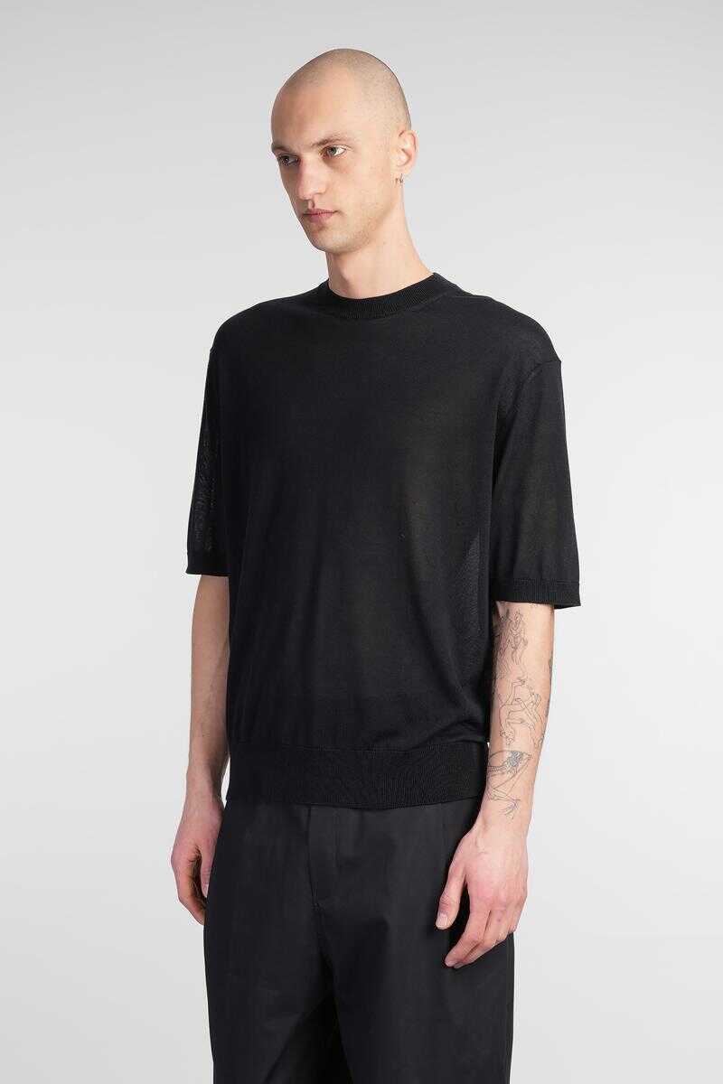 Tricouri LANEUS Laneus T-Shirt Black Barbati (BM 17622501) 4