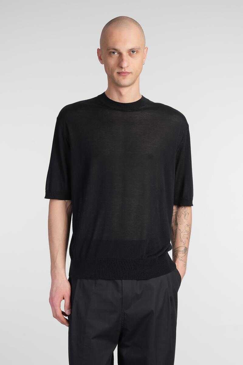 Tricouri LANEUS Laneus T-Shirt Black Barbati (BM 17622501) 1