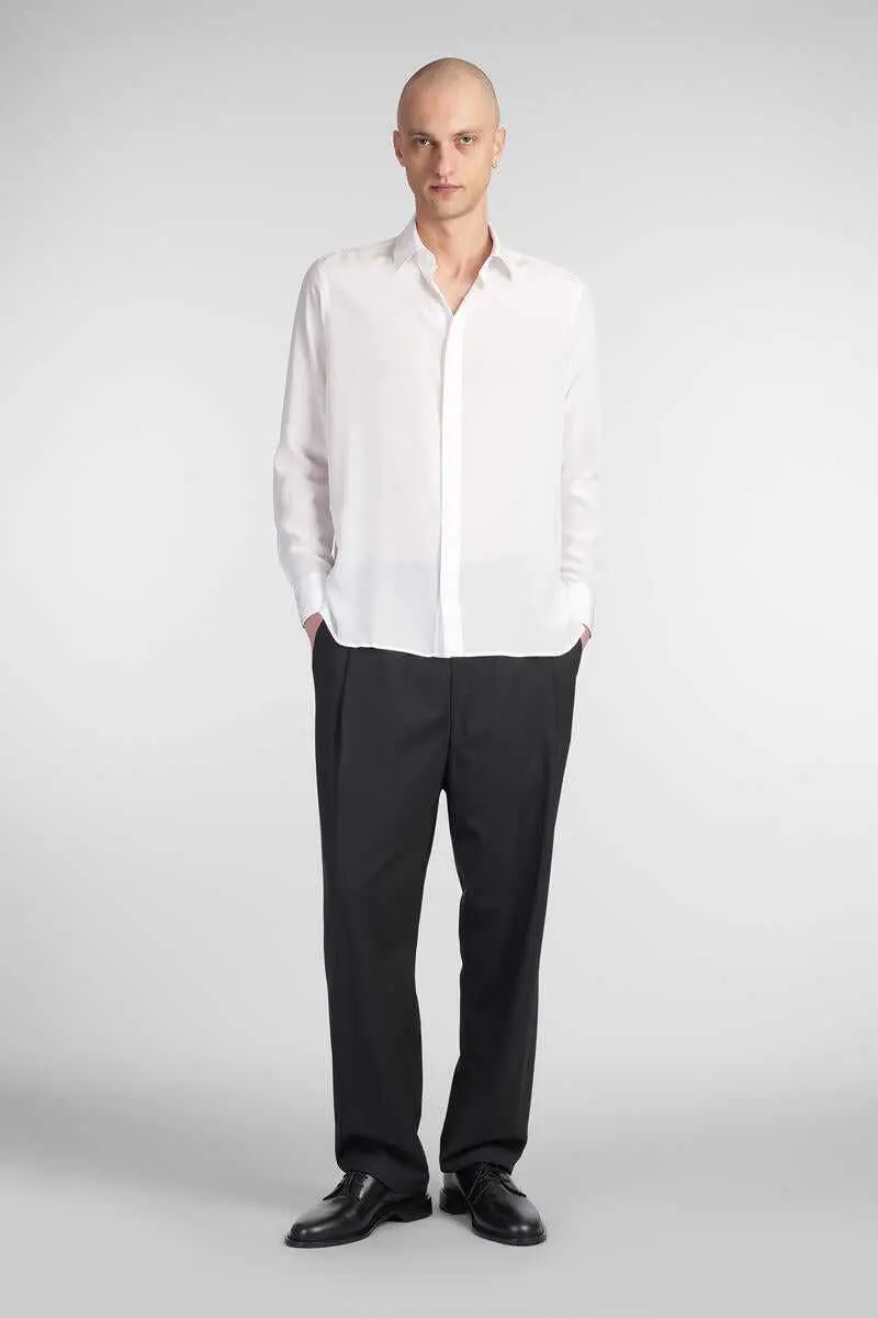 Camasi LANEUS Laneus Shirt WHITE Barbati (BM 17622510) 2