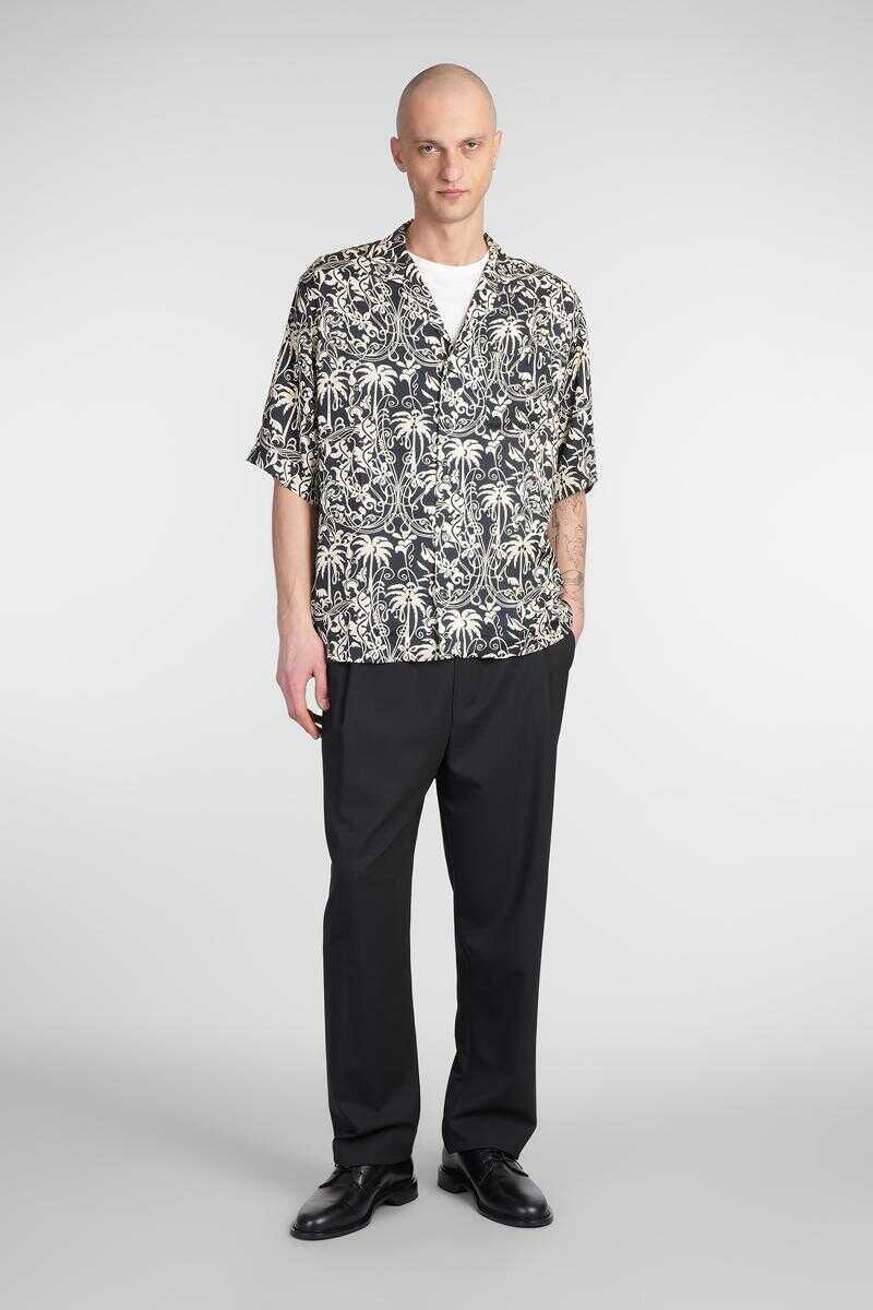 Camasi LANEUS Laneus Shirt Black Barbati (BM 17622525) 2