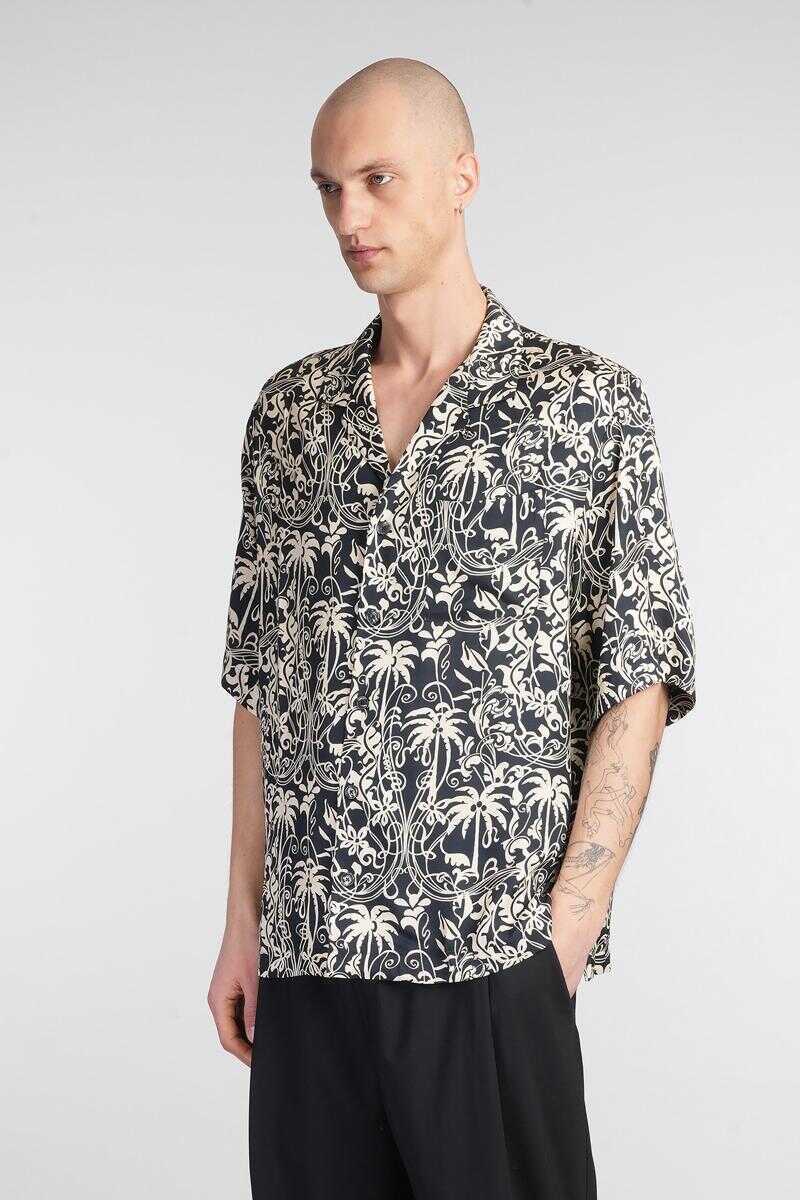 Camasi LANEUS Laneus Shirt Black Barbati (BM 17622525) 4