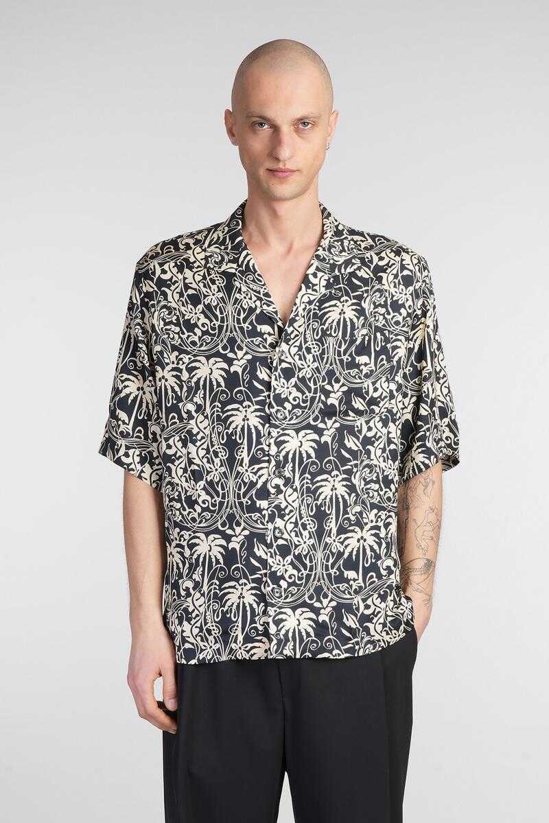 Camasi LANEUS Laneus Shirt Black Barbati (BM 17622525) 1