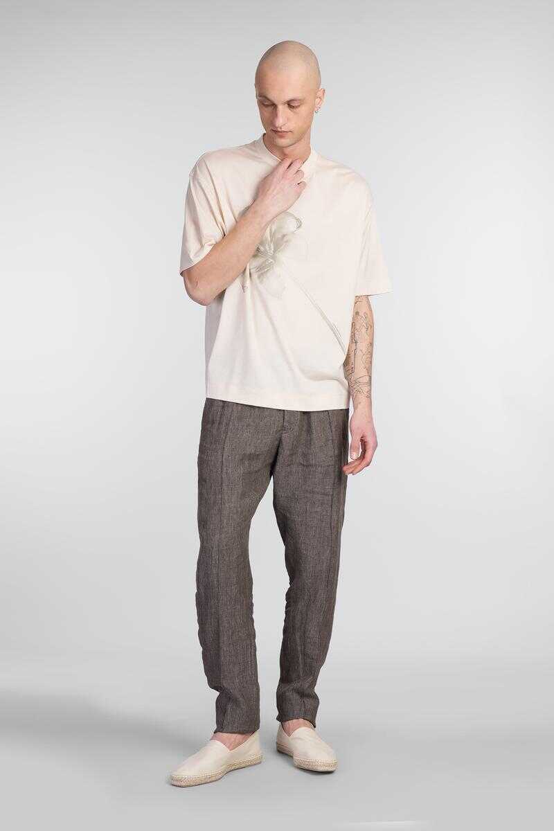 Pantaloni Emporio Armani Emporio Armani Pants BROWN Barbati (BM 17622528) 2