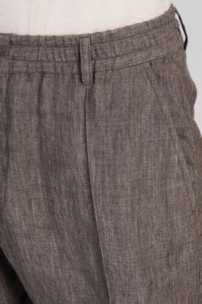 Pantaloni Emporio Armani Emporio Armani Pants BROWN Barbati (BM 17622528) 5
