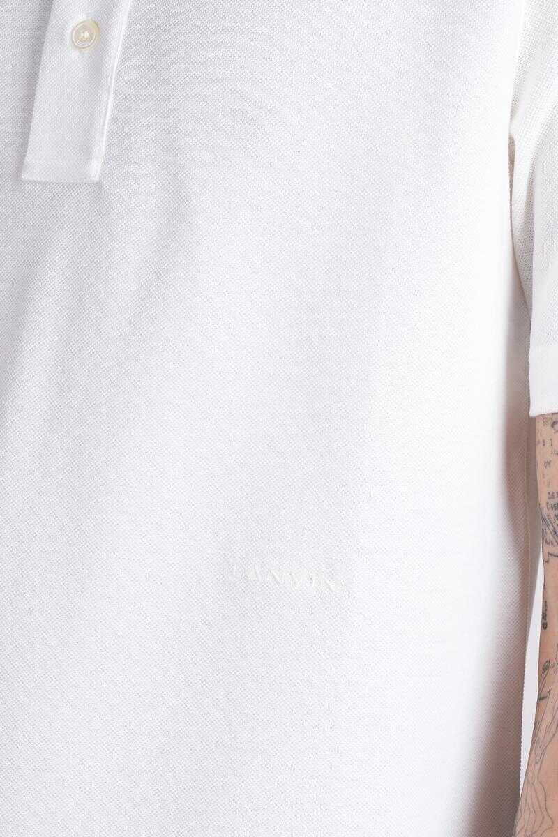 Tricouri Polo Lanvin Lanvin Polo Beige Barbati (BM 17622600) 5