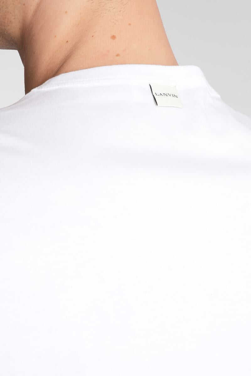 Tricouri Lanvin Lanvin T-Shirt WHITE Barbati (BM 17622615) 5