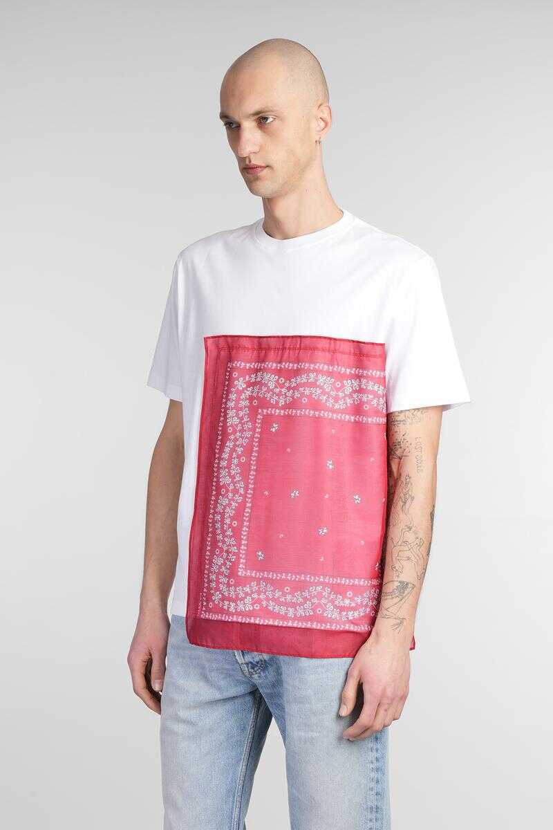 Tricouri Lanvin Lanvin T-Shirt WHITE Barbati (BM 17622624) 4