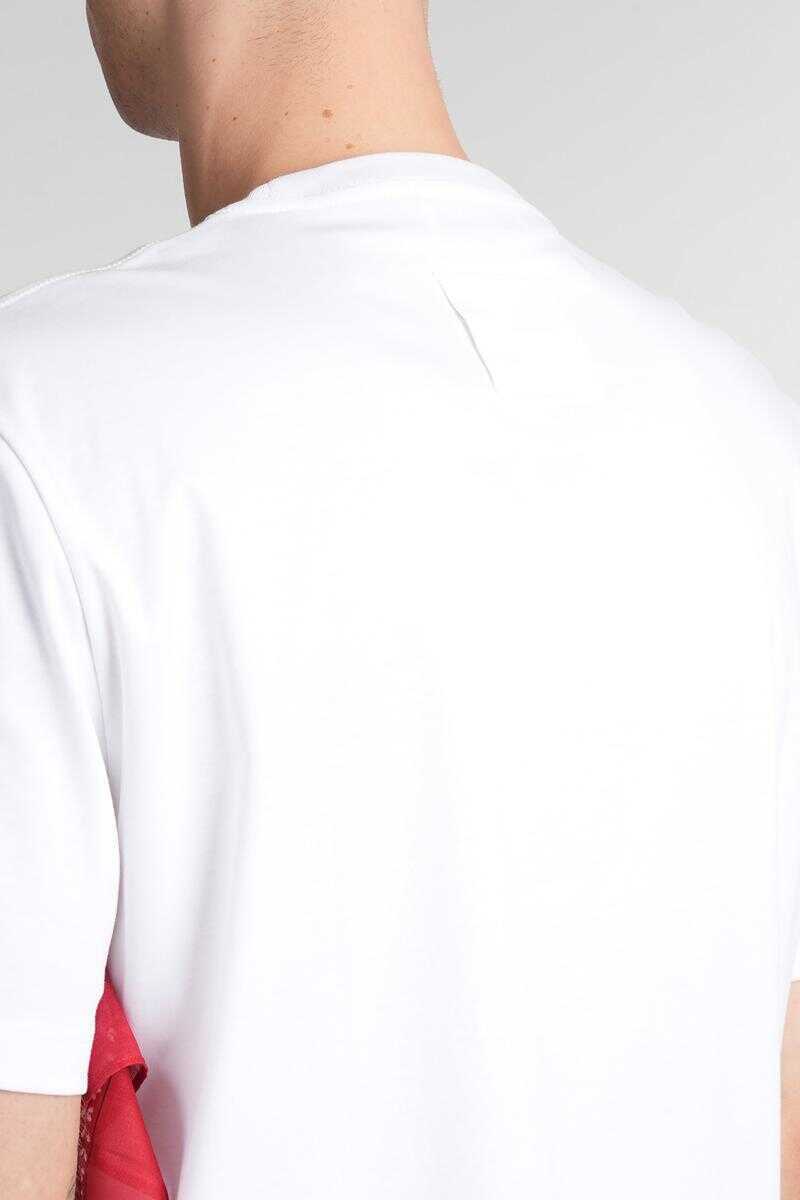 Tricouri Lanvin Lanvin T-Shirt WHITE Barbati (BM 17622624) 5