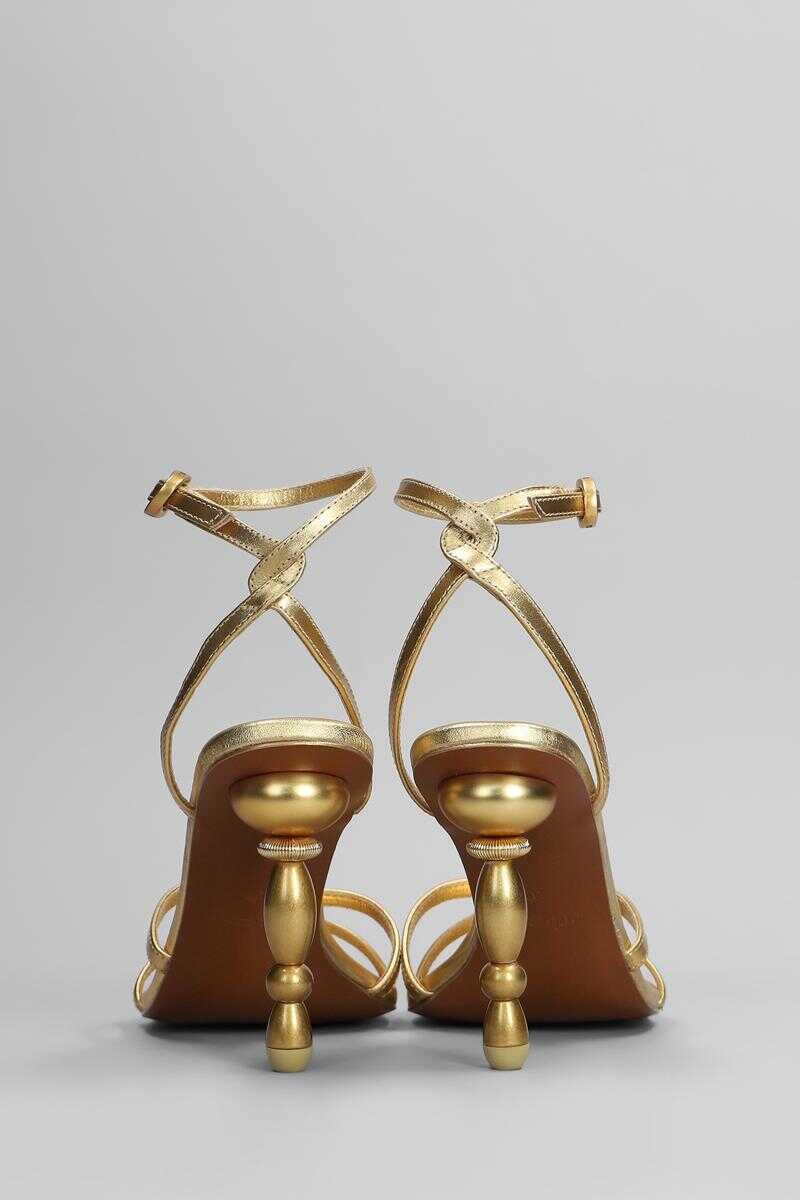 Sandale CULT GAIA Cult Gaia Maddie Sandals GOLD Femei (BM 17623137) 4