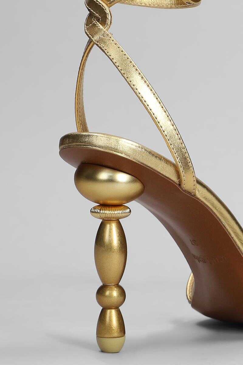Sandale CULT GAIA Cult Gaia Maddie Sandals GOLD Femei (BM 17623137) 5
