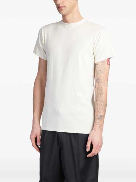 Tricouri PAURA Paura Beru T-Shirt Beige Barbati (BM 17623179) 3