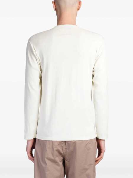 Tricouri PAURA Paura Cassio T-Shirt Beige Barbati (BM 17623188) 4