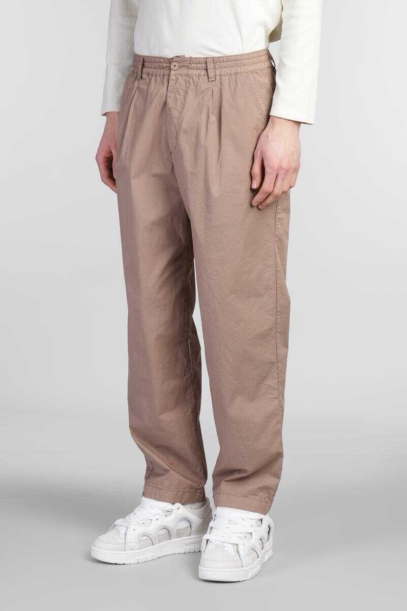 Pantaloni PAURA Paura Gerard Pants BROWN Barbati (BM 17623194) 4