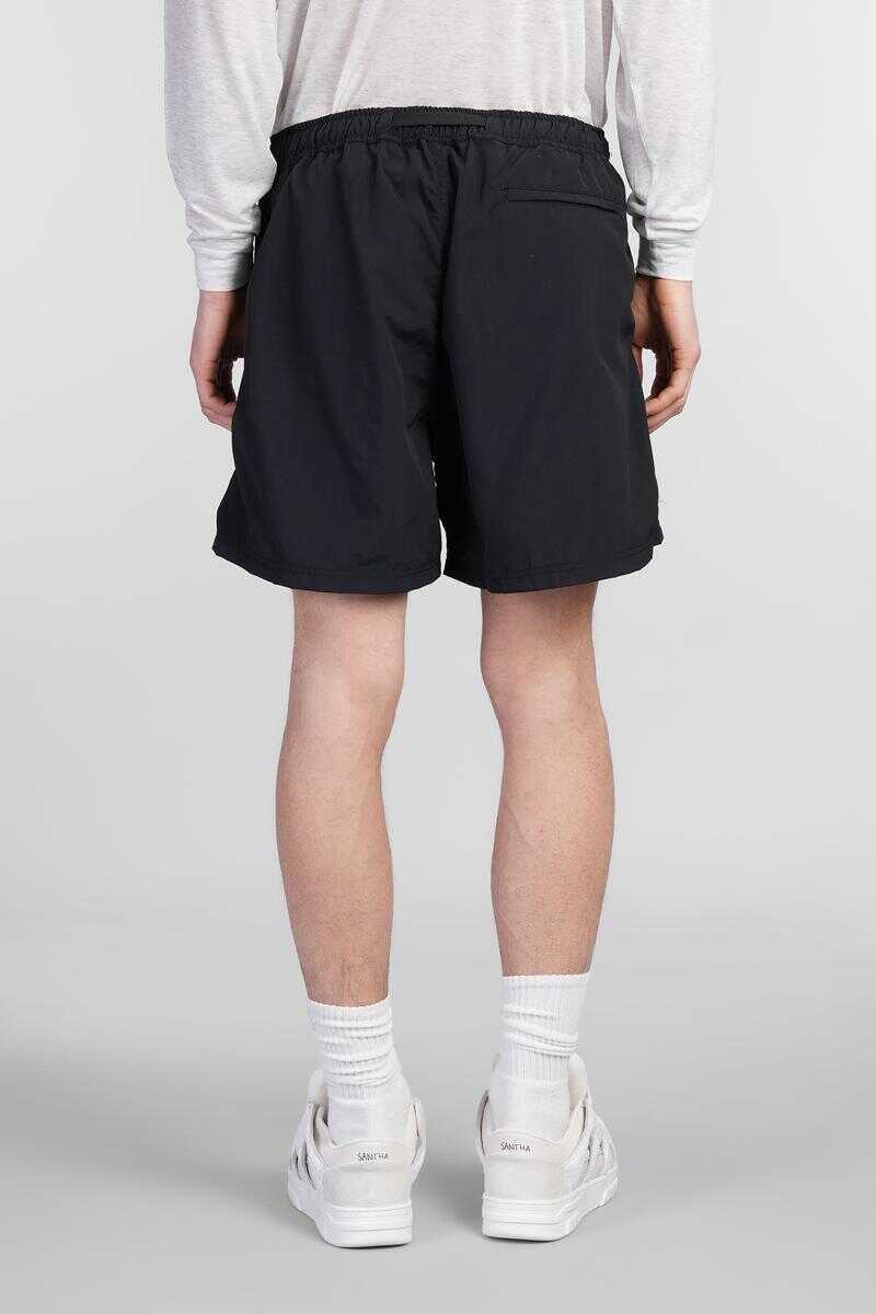 Pantaloni PAURA Paura Harlem Shorts Black Barbati (BM 17623200) 3